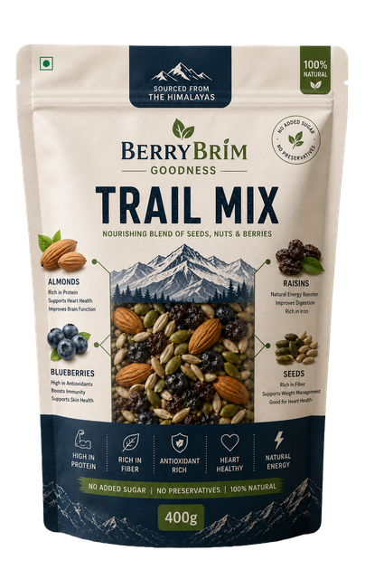 BerryBrim Premium Trail Mix — Clinically Formulated Nutrition