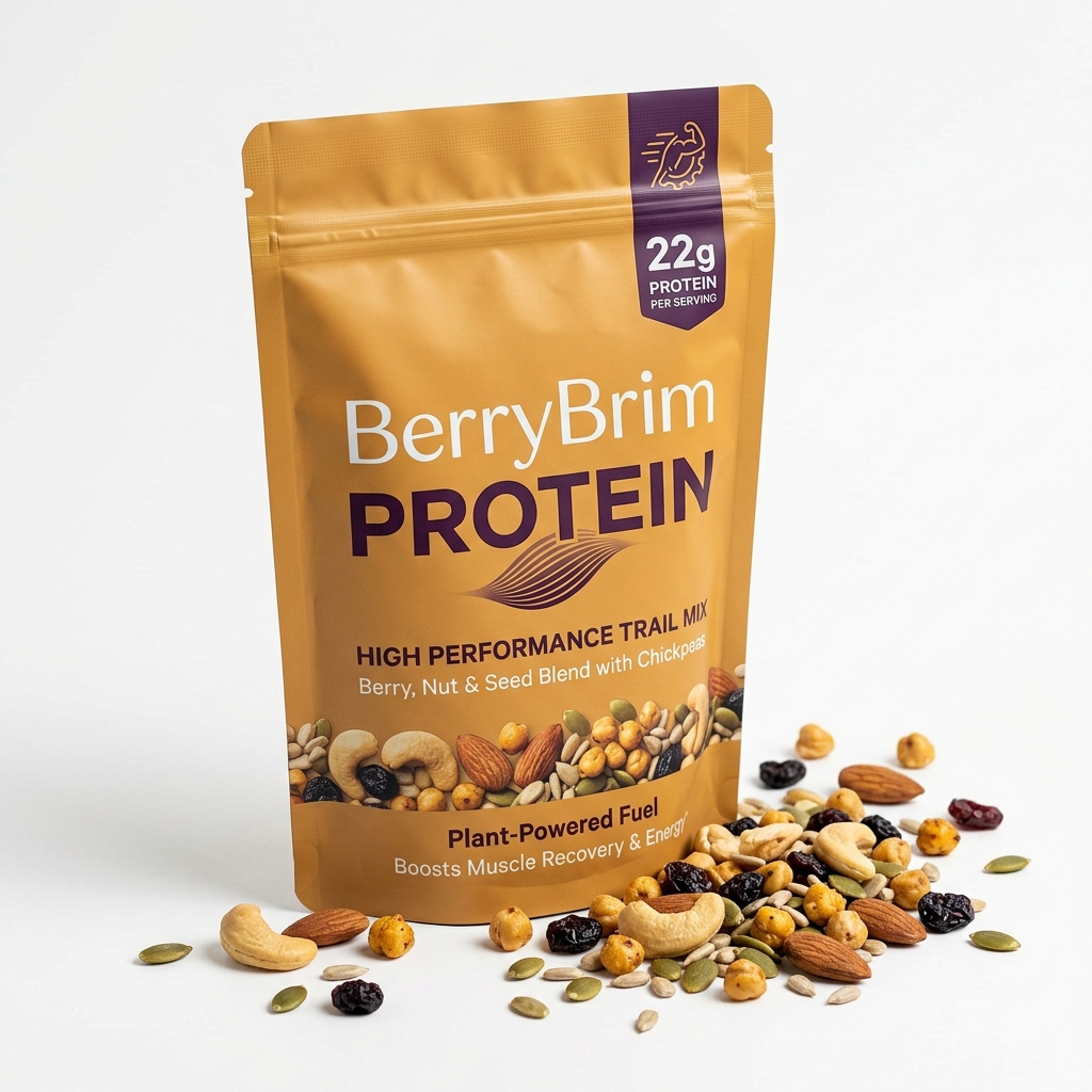 BerryBrim Protein — High Performance Trail Mix